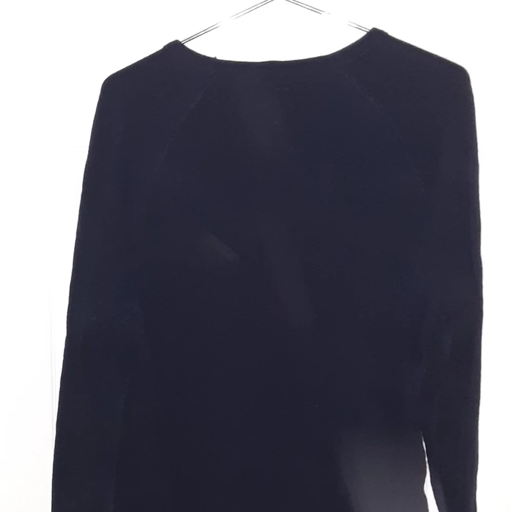 J. Crew Vintage Fleece Navy Pullover Sweater Large